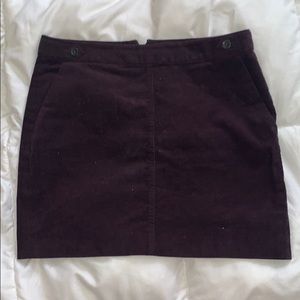 Purple banana republic skirt